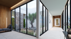 Corridor sleeping wing