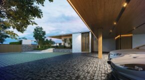 Garage and main entry